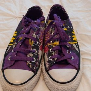 💜 limited edition purple Batman converse